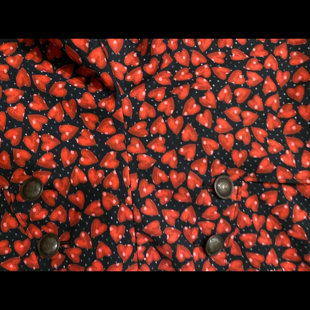 ⭐️ Red Heart Shorts - Alice Through The Looking Glass Disney -Size 2 /XXS - Picture 3 of 5